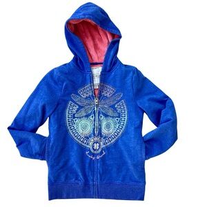 LUCKY BRAND Lined Hoodie with Mandala Design (12 Girls)